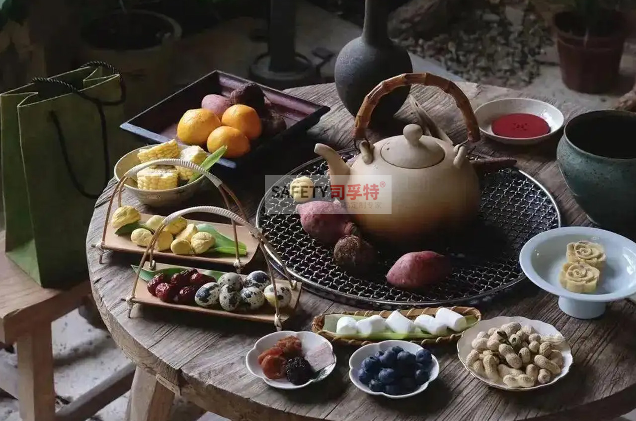 “圍爐煮茶”為什么火？年輕人追捧是有原因的-司孚特圍爐茶桌(圖4)