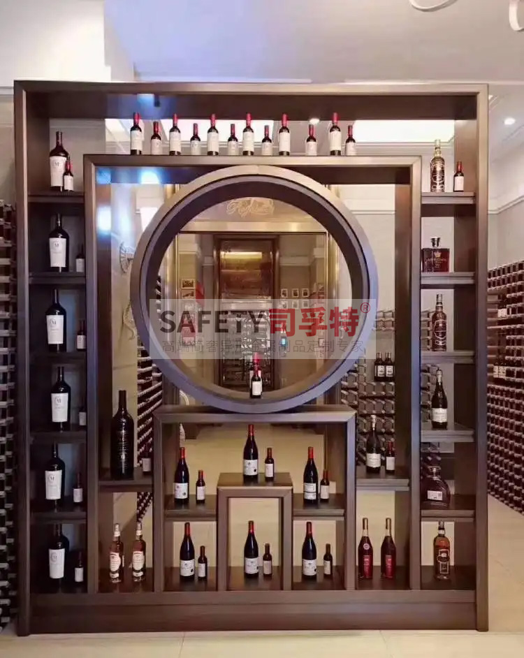 酒柜放到哪里合適？什么酒柜顯得高檔？【不銹鋼酒柜(圖2)