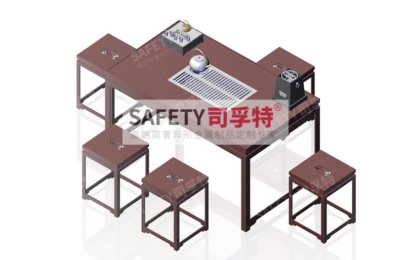 圍爐煮茶驟然爆火，一套好的圍爐茶桌必不可少[司孚特圍爐茶桌,炭火爐](圖3)
