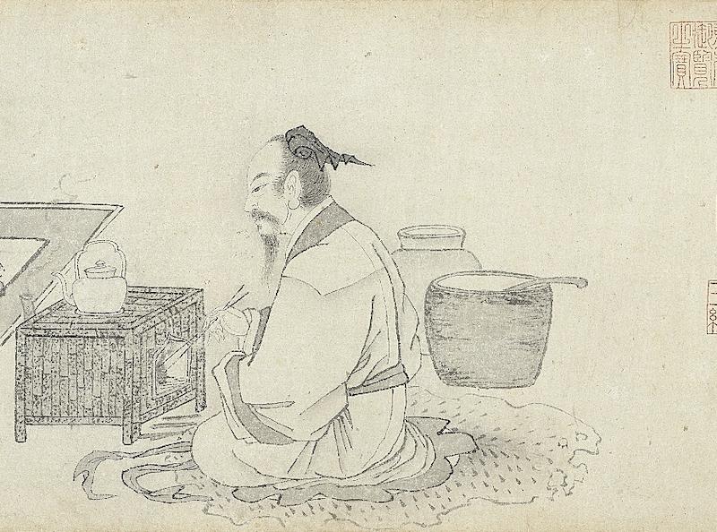 重拾“圍爐煮茶”文化，一起看看故宮藏畫里的“圍爐煮茶”[精制鋼圍爐茶桌](圖10)