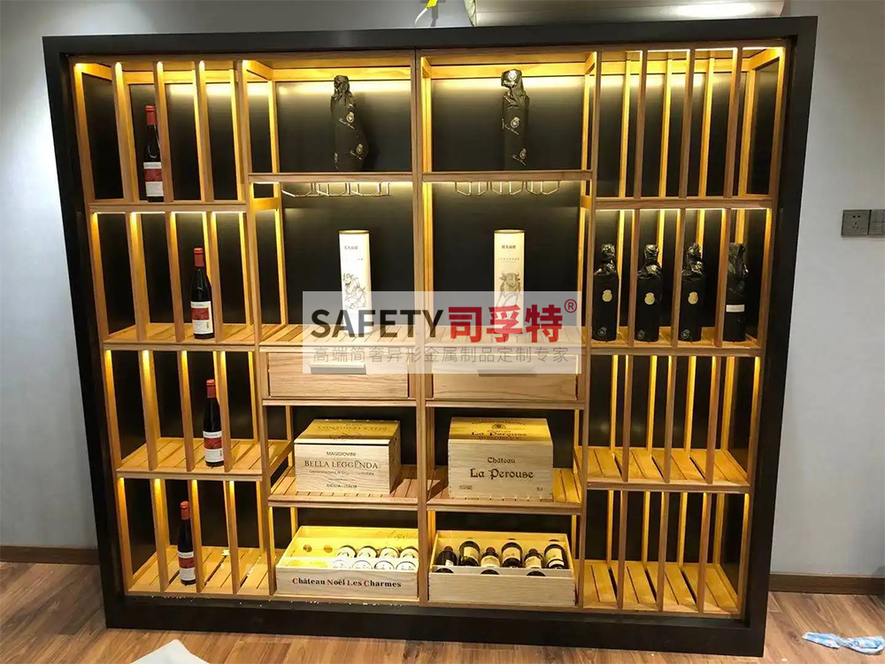 定制不銹鋼酒柜酒架有哪些優(yōu)點？[司孚特不銹鋼酒柜](圖1)