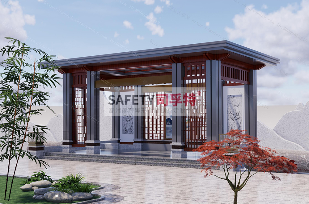 精制不銹鋼涼亭逐漸代替木質(zhì)涼亭，精制不銹鋼涼亭有哪些優(yōu)勢(shì)(圖5)